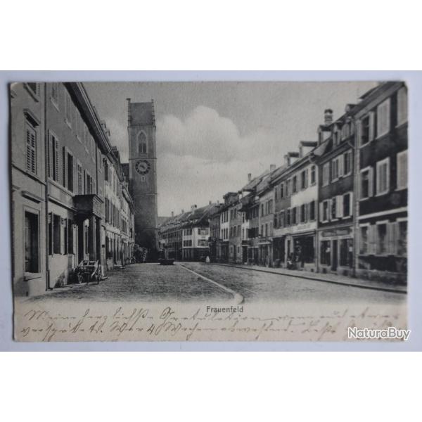 Carte postale ancienne Frauenfeld Thurgovie Suisse