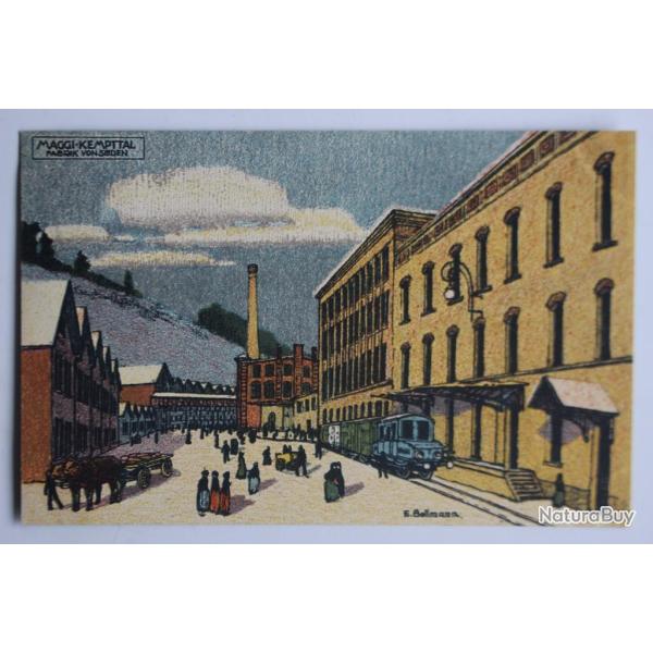 Carte postale ancienne Maggi-Kempttal E. Bellmann  Suisse