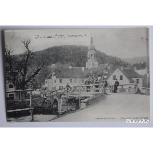 Carte postale ancienne Gruss aus Anger Suisse
