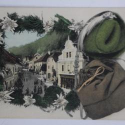 Carte postale ancienne Anger K. Keller Suisse