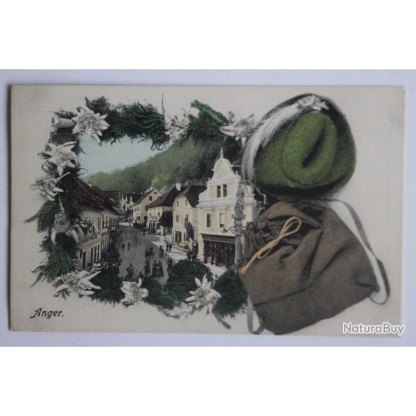 Carte postale ancienne Anger K. Keller Suisse