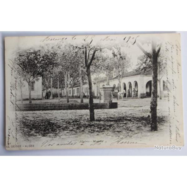 Carte postale ancienne Meurad Alg�rie