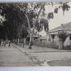 Carte postale ancienne Duperré Boulevard Sud Côté est Algérie