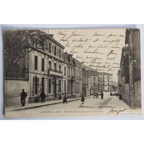 Carte postale ancienne La Roche-sur-Yon H�tel des Postes