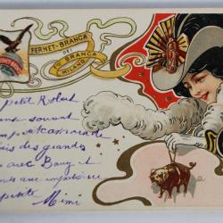 Carte postale publicitaire Fernet-Branca Milano Alcool