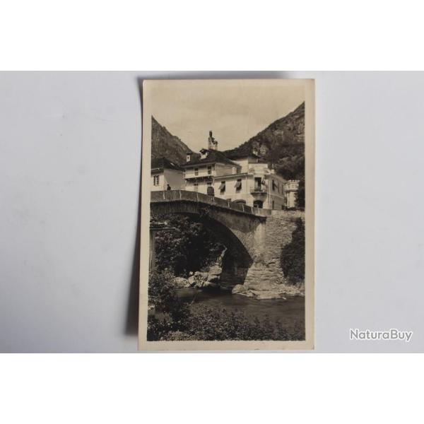 Carte postale ancienne Lugano Albergo della posta H�tel Suisse