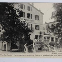 Carte postale ancienne Cagnes-sur-Mer Hôtel Savournin