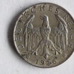 Monnaie 2 Reichsmark 1926 A Allemagne