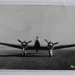 Carte postale ancienne Avion Potez 63 Suisse