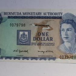 Billet 1 Dollar Bermuda 1982 neuf