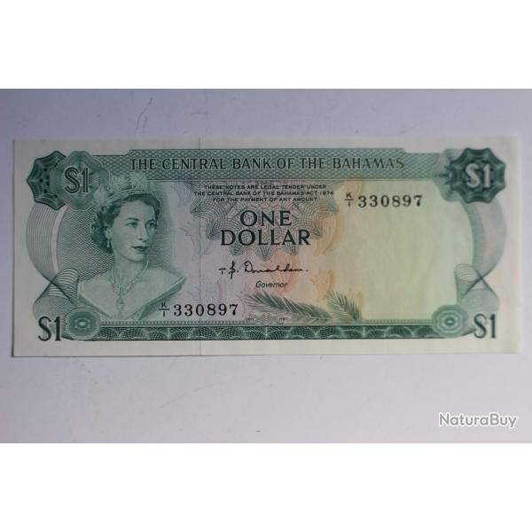 Billet 1 Dollar Bahamas 1974 neuf