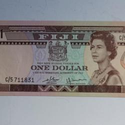 Billet 1 Dollar Fiji 1980 neuf