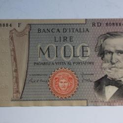 Billet 1000 Lire Italie 1969-1981 neuf