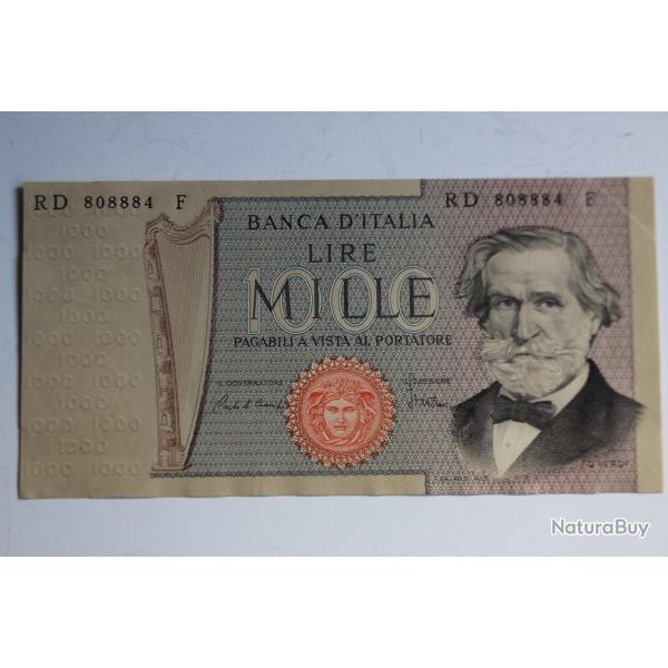 Billet 1000 Lire Italie 1969-1981 neuf