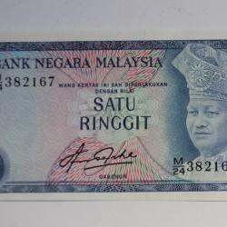 Billet 1 Satu Ringgit Malaisie 1972-1976 neuf
