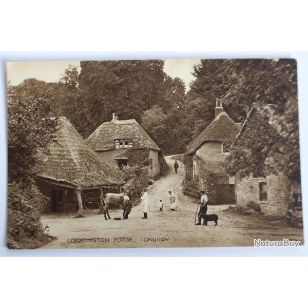 Carte postale ancienne Royaume Uni Cockington Forge Torquay