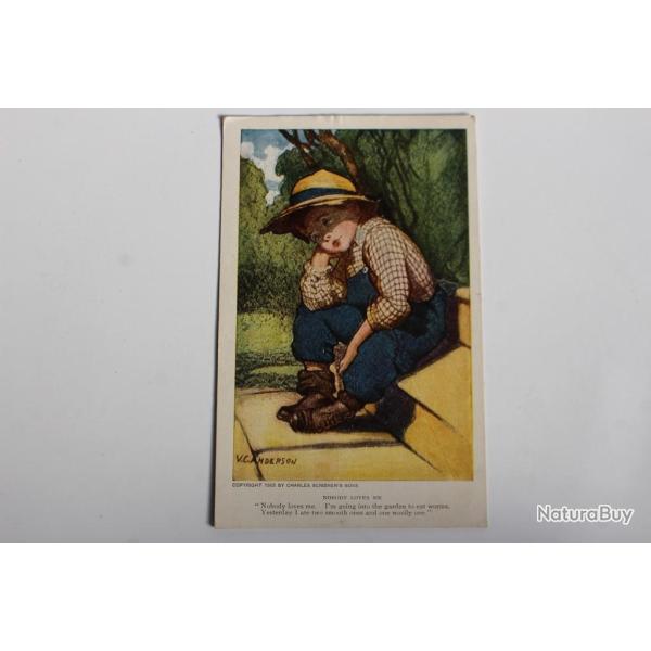 Carte postale ancienne Charles Scribner's sons 1905 Anderson