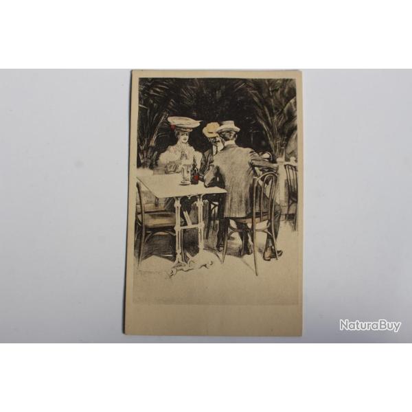 Carte postale ancienne illustrateur REZNICEK Simplissimus Karte