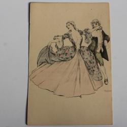 Carte postale ancienne illustrateur REZNICEK