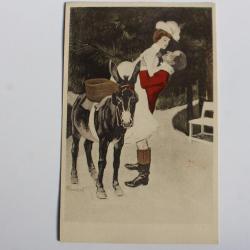 Carte postale ancienne illustrateur REZNICEK Simplissimus Karte