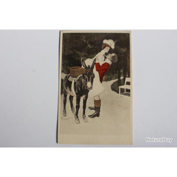 Carte postale ancienne illustrateur REZNICEK Simplissimus Karte