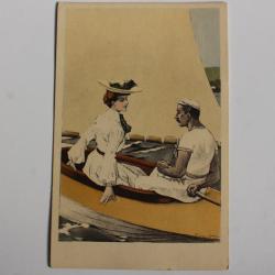 Carte postale ancienne illustrateur Simplissimus Karte II