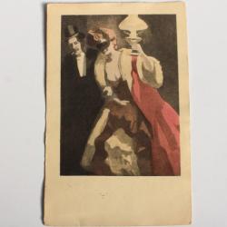 Carte postale ancienne illustrateur Simplissimus Karte XVI