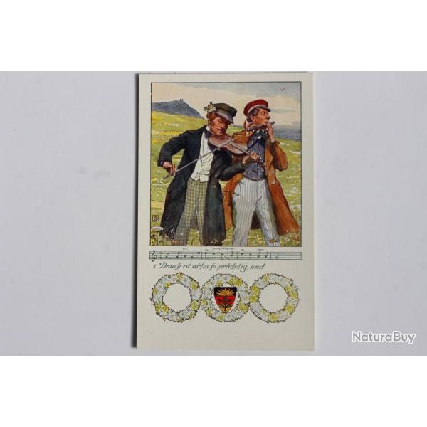 Carte postale ancienne Allemagne Deutscher schulverein Josef Eberle