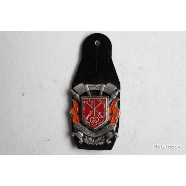 Insigne Pompier Chenit (Vaud) Suisse
