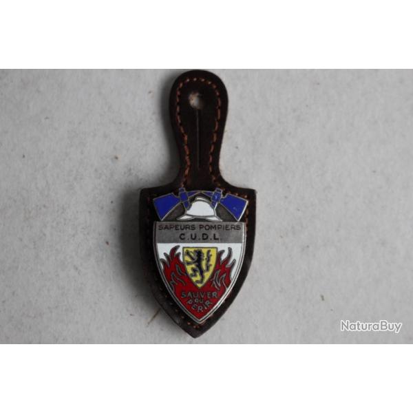 Insigne Pompier C.U.D.L. Communaut� Urbaine De Lille