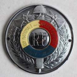 Insigne Fédération nationale des Sapeurs Pompiers français RF