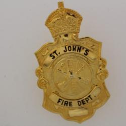 Insigne pompiers St John's Fire dept. Canada Badge Firefighters