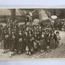 Carte photo Suisse F&ecirc;te des Narcisses Vaud Grandson