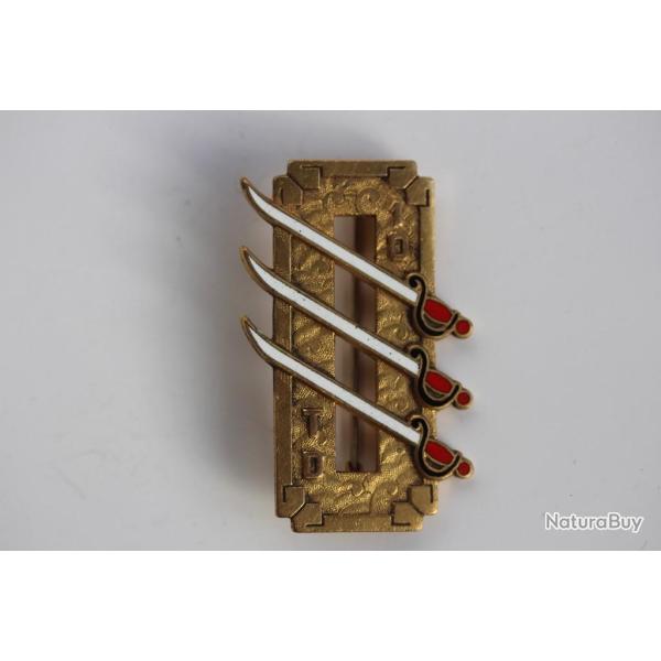 Insigne 10 TD Tieu Doan Bataillon d'Infanterie Indochine Militaria