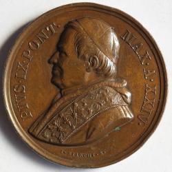 M&eacute;daille papale Pie IX Exemplum dedi vobis Vatican