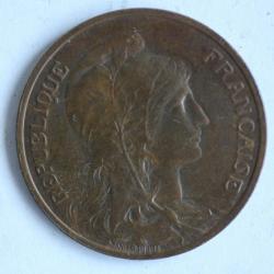 Monnaie 5 Centimes Daniel-Dupuis 1907 France