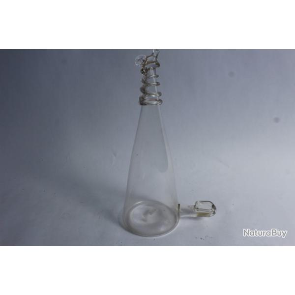 Abreuvoir � oiseaux verre souffl� XIXe si�cle Art populaire