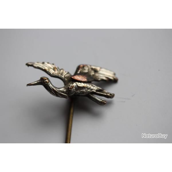 pingle  cravate oiseau bcasse chasse