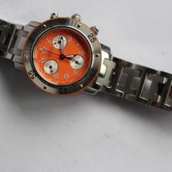 HERMES montre Clipper chronographe femme