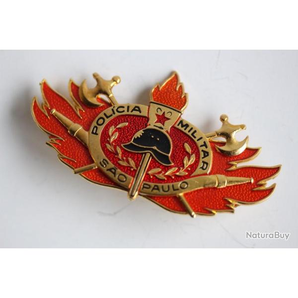 Insigne police S�o Paulo Br�sil Policia Militar