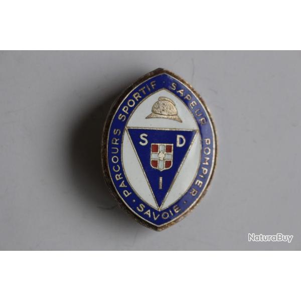 Insigne Pompier Savoie Parcours sportif