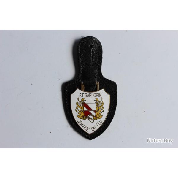 Insigne Pompier St Saphorin Suisse Service du feu