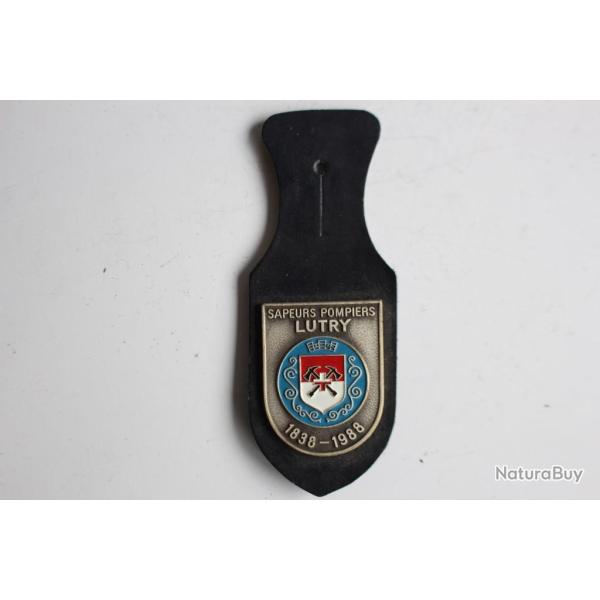 Insigne Pompier Lutry 1838-1988