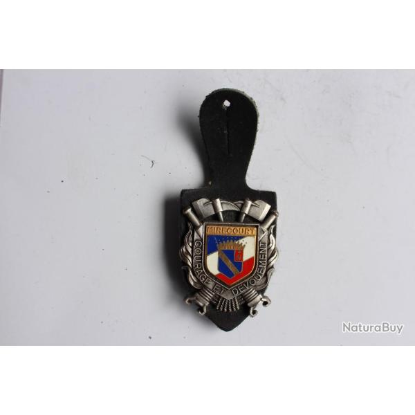 Insigne Pompier Mirecourt