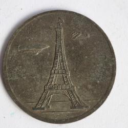 Jeton Tour Eiffel Paris Souvenir de mon ascension