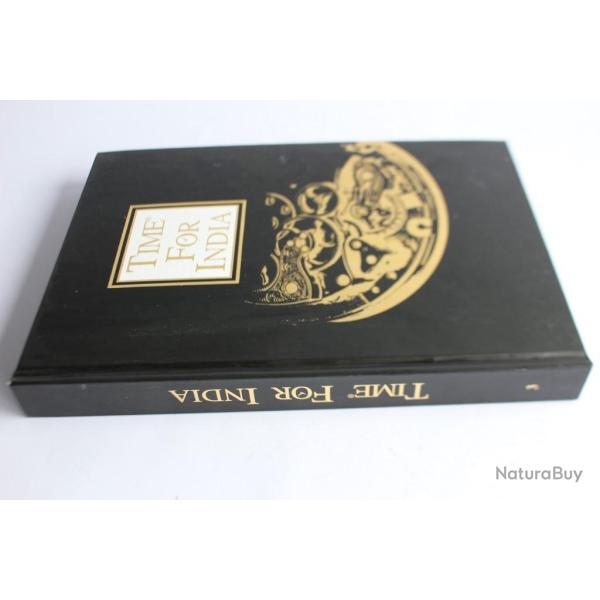 Livre Time For India 2009 Gisbert L.Brunner montre horlogerie