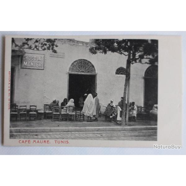 Carte postale Tunisie Caf� Maure Tunis