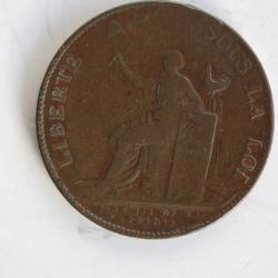 Monnaie de confiance Monneron de 2 sols à la Liberté 1791