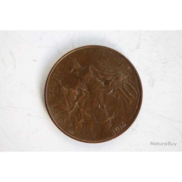 Monnaie 10 centimes Dupuis 1914