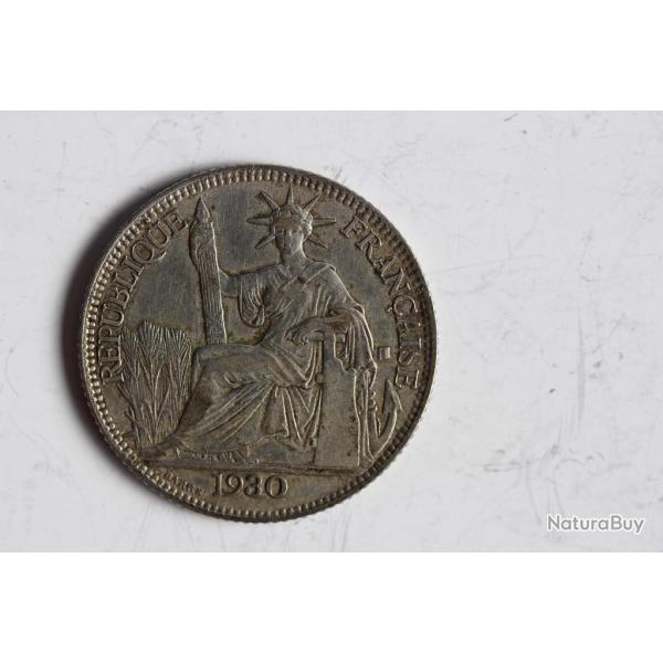 Pi�ce de monnaie 20 cent Indochine fran�aise 1930